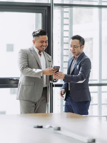 Security partnership illustration