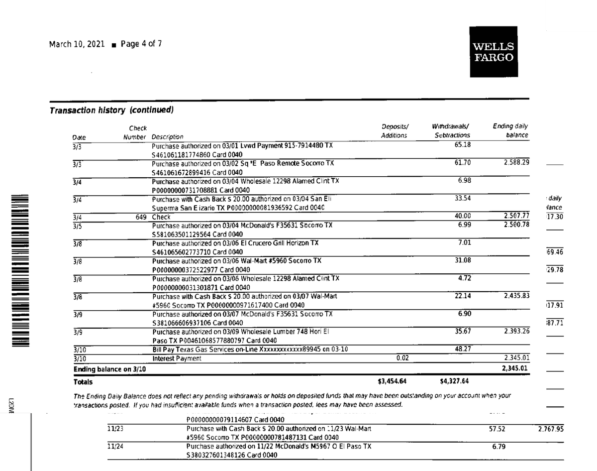 Various document types being processed